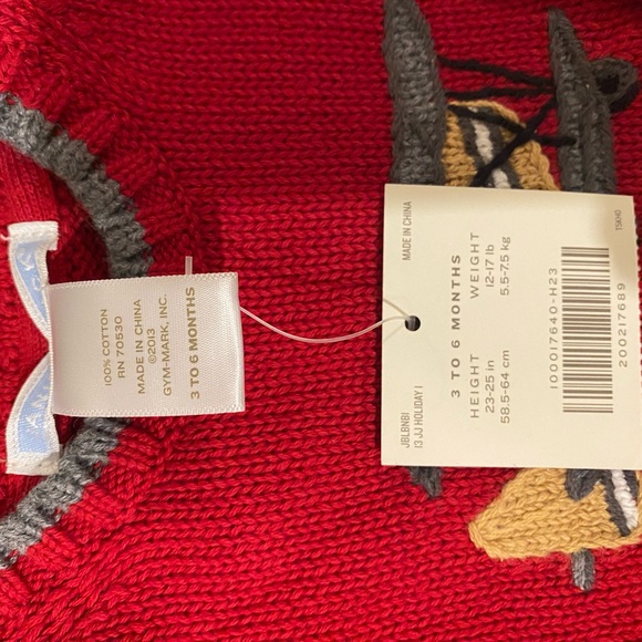 Baby’s Janie and Jack sweater, pants and socks - Picture 5 of 5